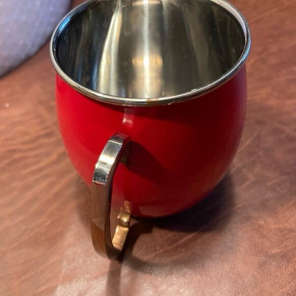 Fiesta scarlet mule mug for cold drinks or cocktails - Picture 3 of 11